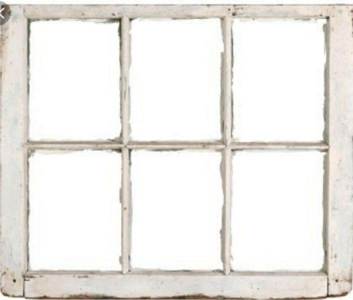 Wanted: Window frames with glass