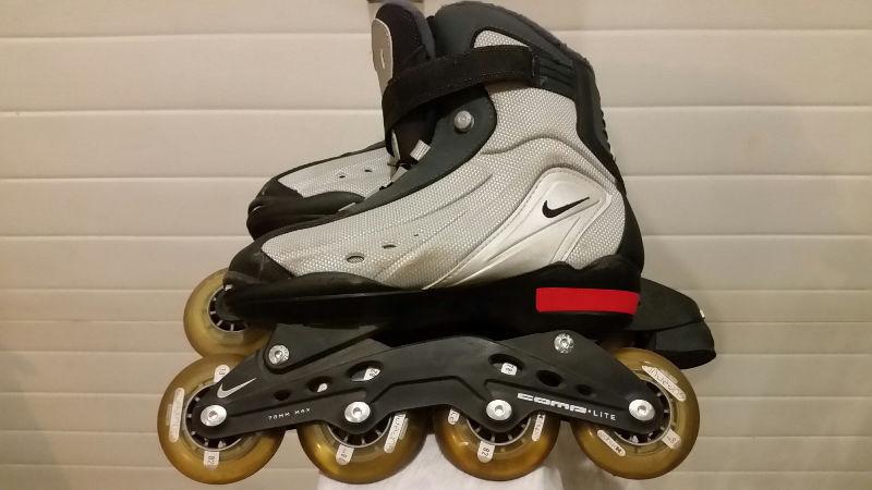 Pair of Nike Comp Lite Ladies Rollerblades Size 6 GUC Asking $50