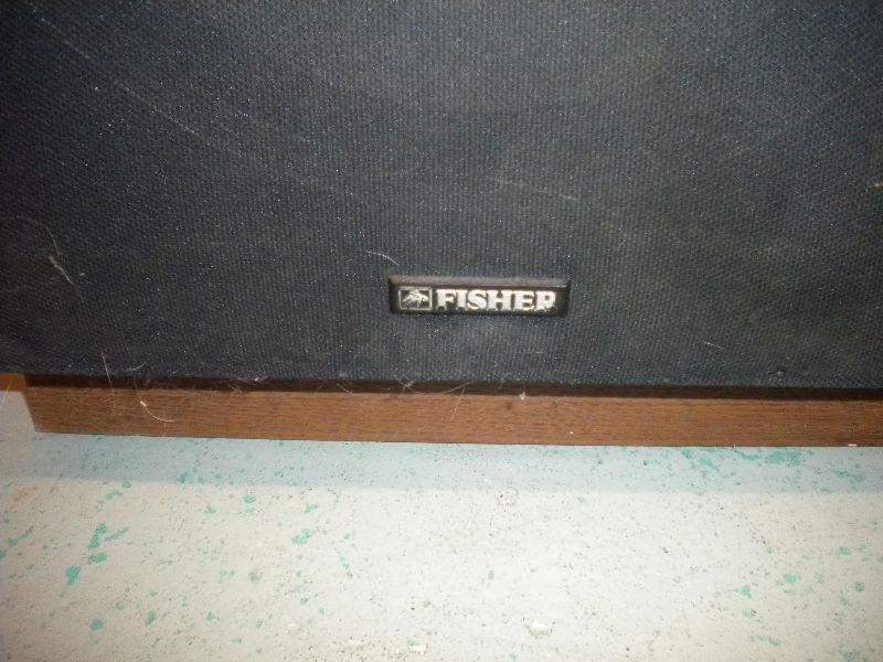 Fisher DS 825 3 Way 100 Watt Speakers
