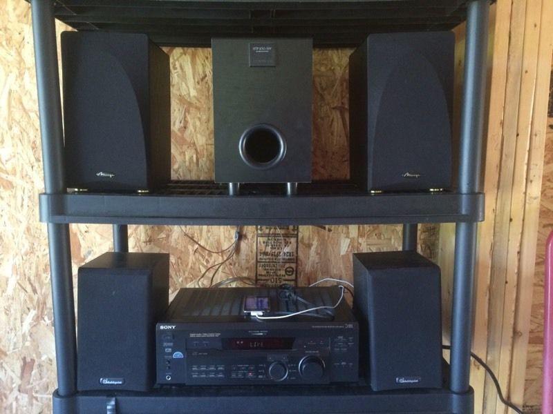 Complete Sony home entertainment system