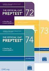 LSAT Official PrepTests 1 through 74!!