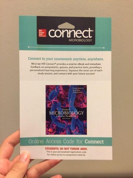 McGraw Hill Connect: Nester's Microbiology (8th ed)