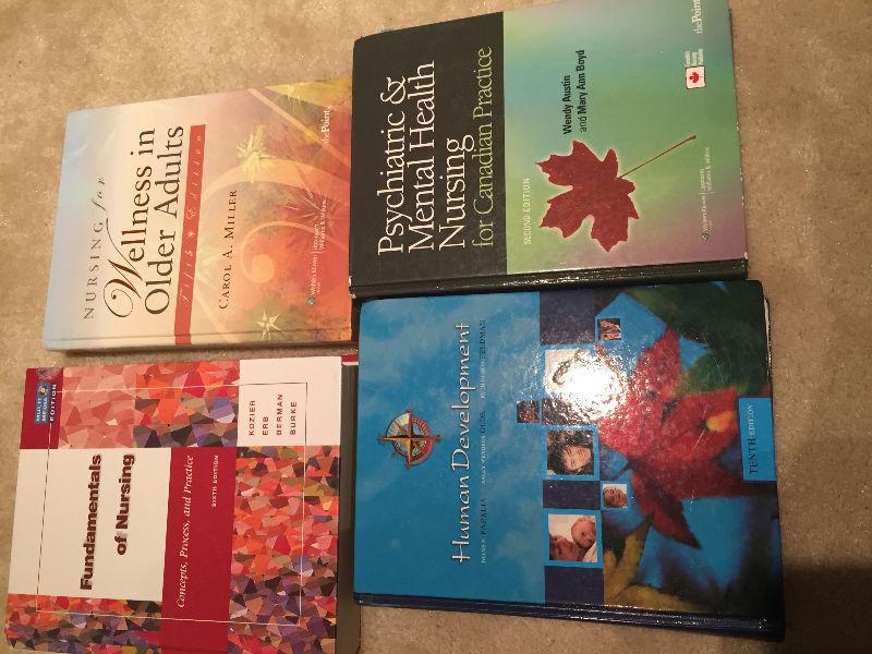 Various Nursing Books