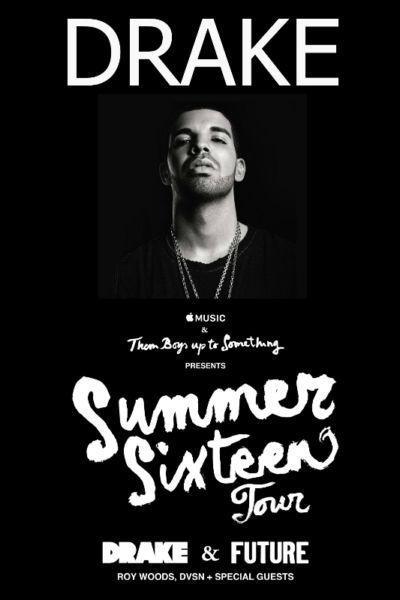 Drake - 2 tickets - Club seats - Sunday - Sec.108 - $250 OBO