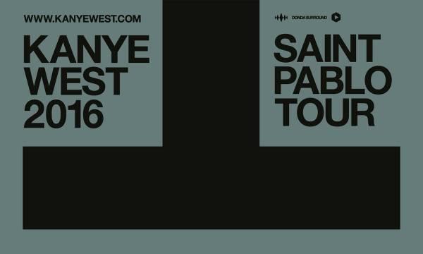KANYE WEST Saint Pablo Tour Mon. Oct. 17th - 4 SEATS IN A ROW!!