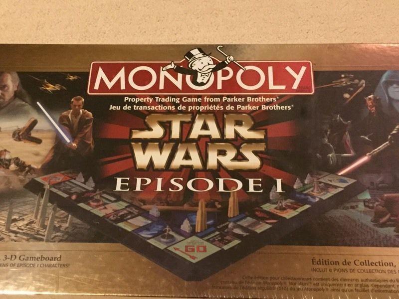 Star Wars Monopoly Collectors Edition!!