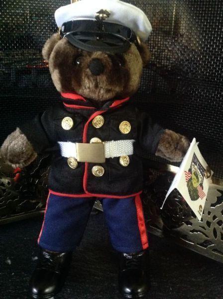 Marine Teddy Bear (11