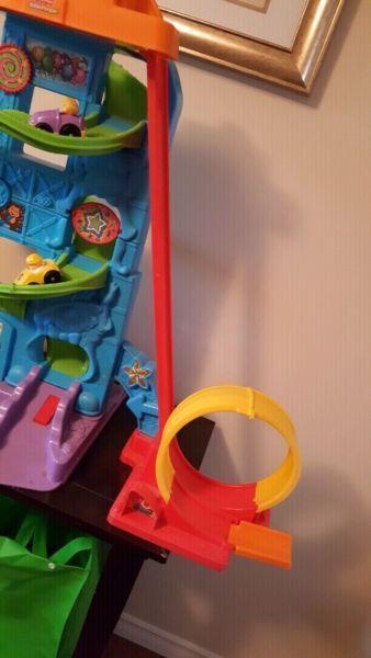 Fisher Price Little People car tower