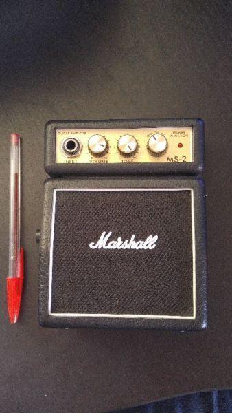 Marshall MS-2 Micro Amp (w/ headphone jack) - $50 OBO