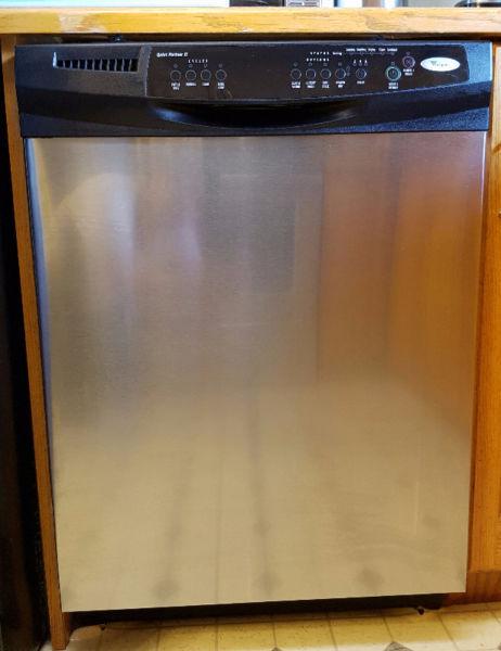Stainless Steel Whirlpool Gold series Dishwasher