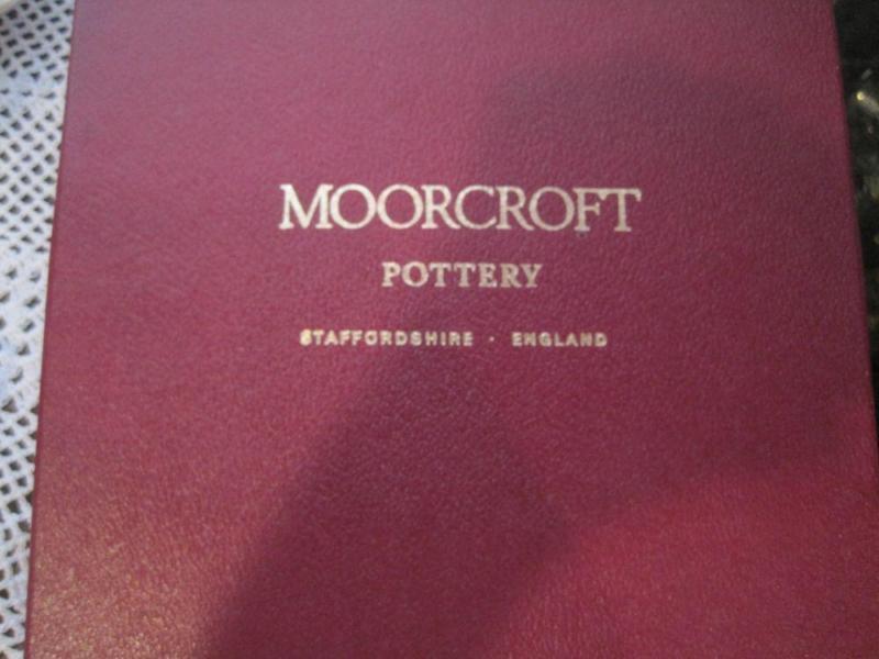 Moorcroft Boxed LTD. Edition Plate