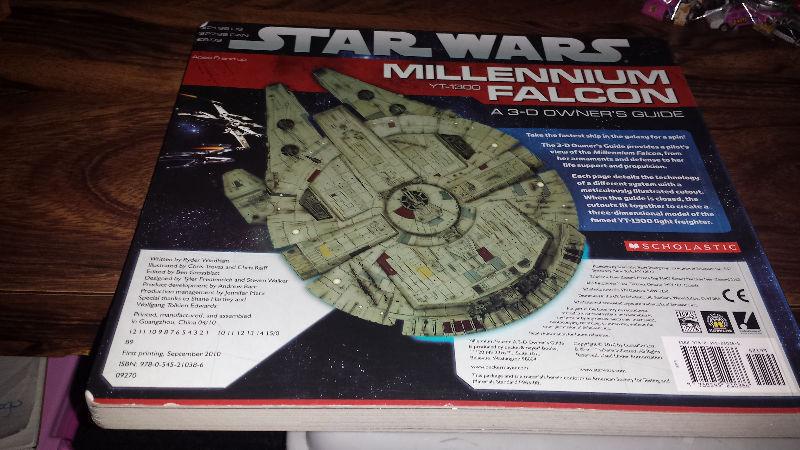 Star Wars Millennium Falcon 3d owners manual