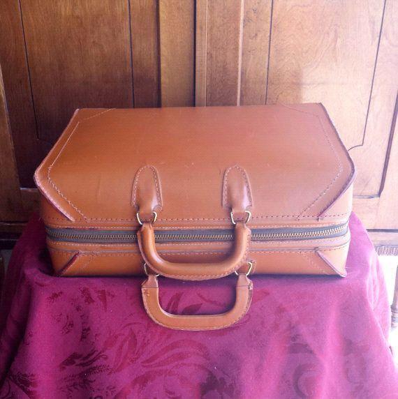 Vintage Leather - Hide Hard Case Luggage