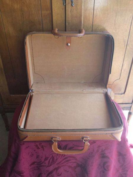 Vintage Leather - Hide Hard Case Luggage