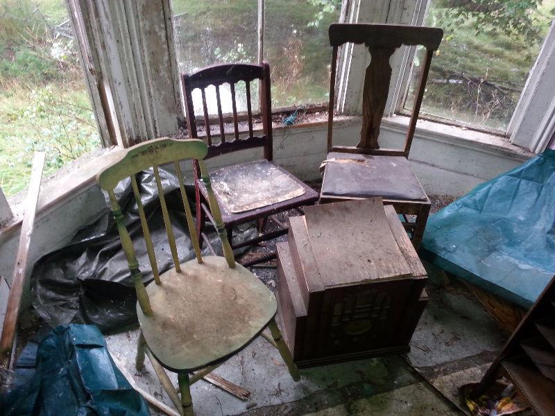 Chairs and old stuff