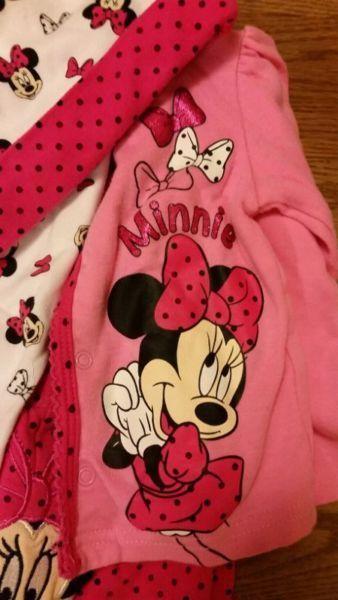 Minnie outfits. 0-3 and 3-6
