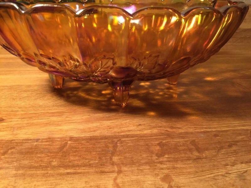 Antique fruit bowl