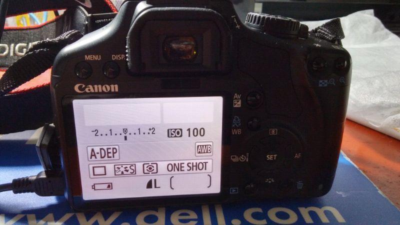 Low shutter count camera Canon Rebel XSi