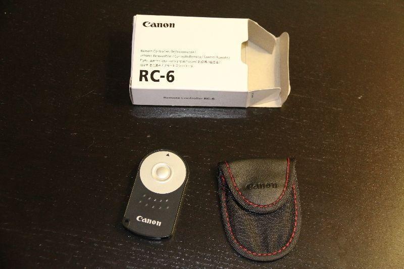 RC-6 Remote for Canon DSLR cameras