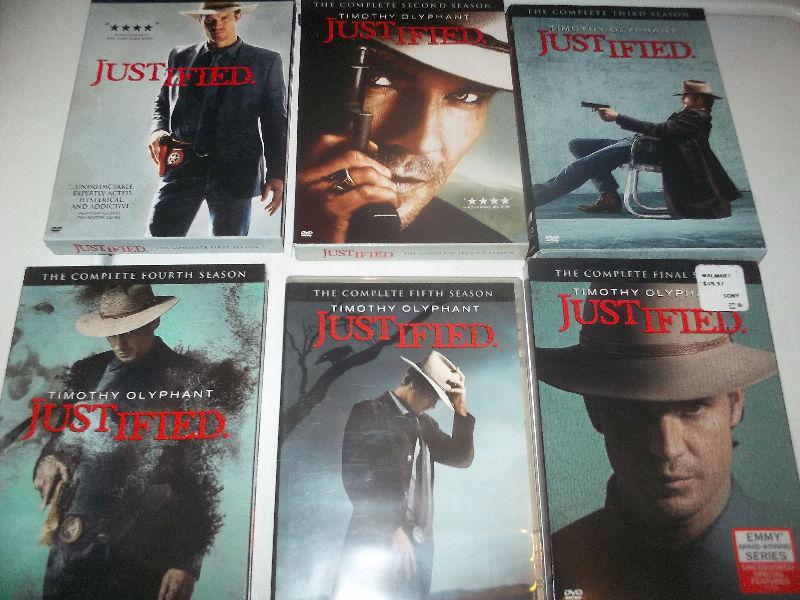 justified dvd season 1 to 6