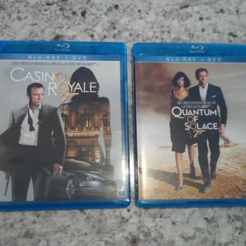 2 James Bond Blu-rays