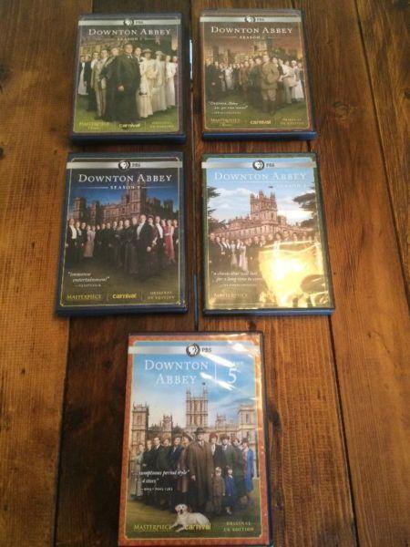 Downton Abbey seasons 1-5