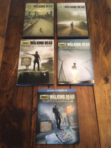 The Walking Dead seasons 1-5