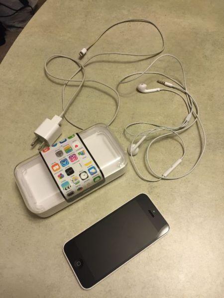 Price Drop - iPhone 5C with original box, charger and headphones