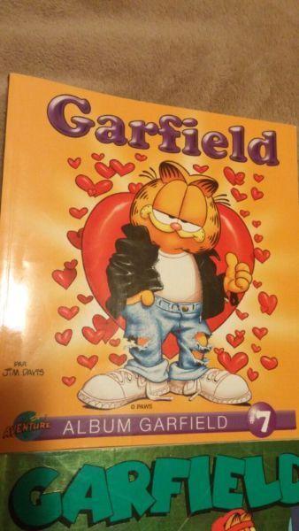 3 French Garfield books