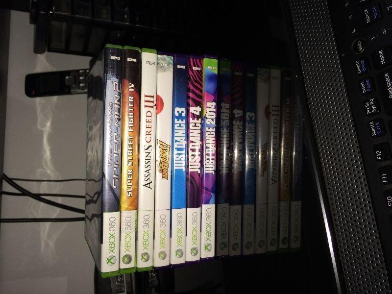 Excellent 250GB Xbox 360 with Kinect, 1 Controller and Games