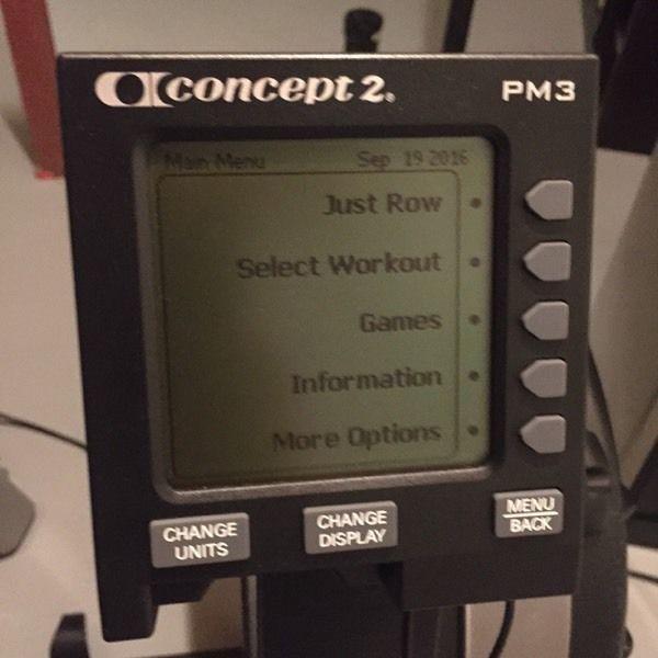 Concept II rower for sale