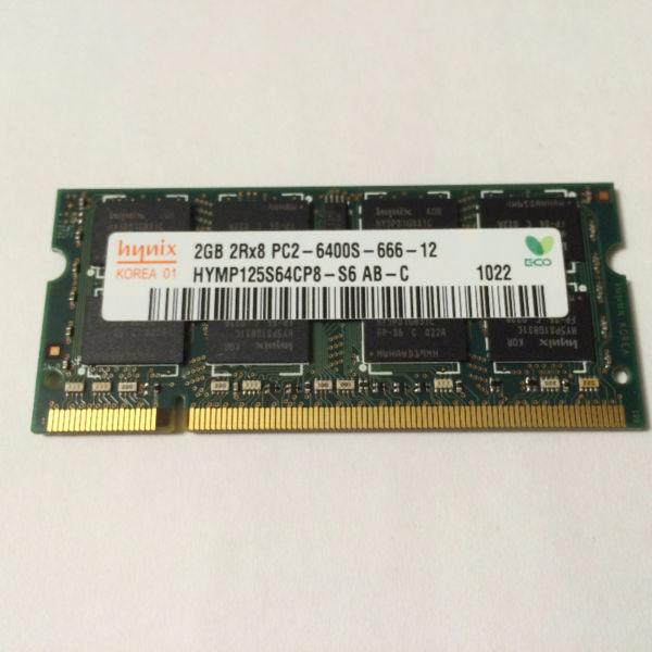 2 GB PC2-6400 Ram