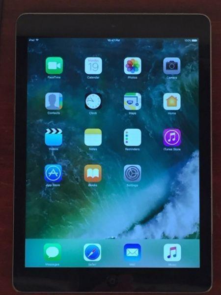 Apple iPad Air 32GB Space Gray Wi-Fi with Warranty