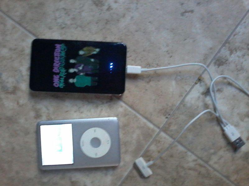80gb classic ipod n one direction portable power system 60obo