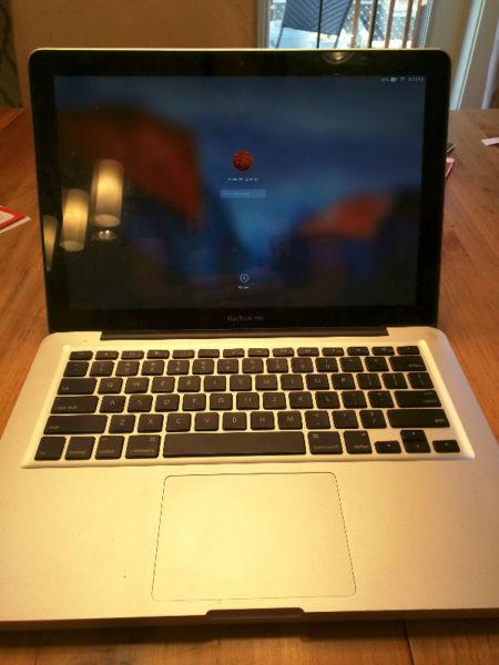 2012 13 inch Macbook Pro (Fully Updated Software)