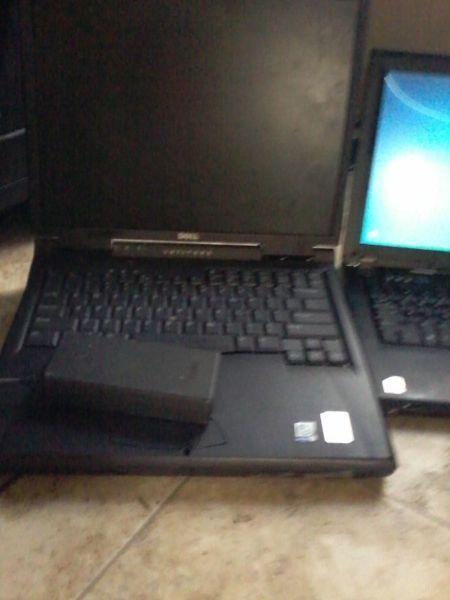 3 laptops 2 think pads 1 dell 30$obo