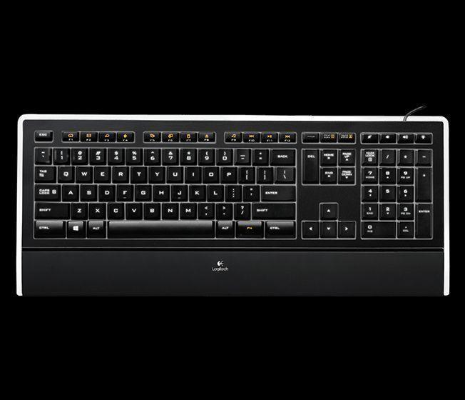 Logitech illuminated keyboard