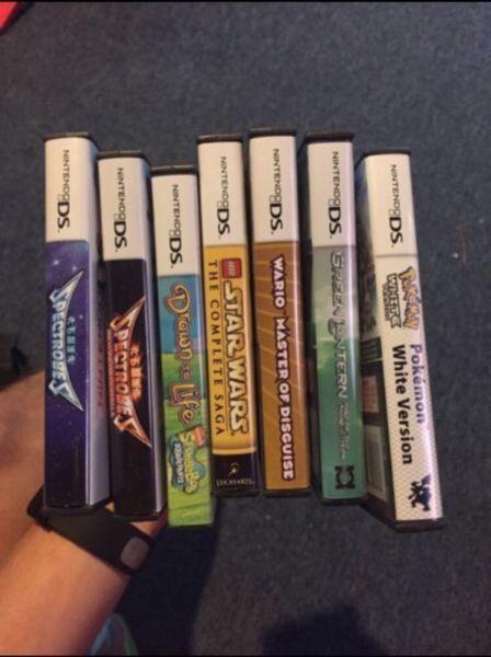 Wii u, Ds and 360 games