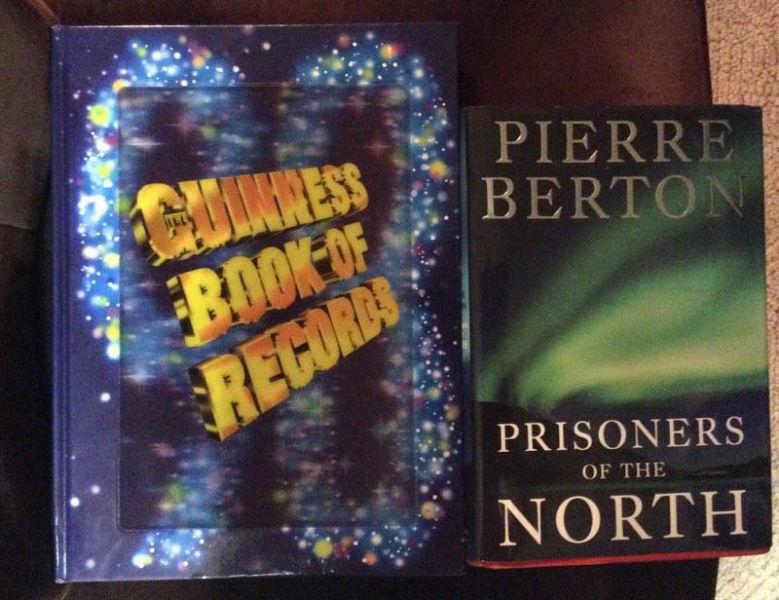 Guiness Book of World Records 1998 and Prisoners of the North!