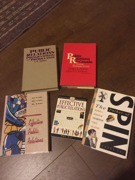 Lot of PR books