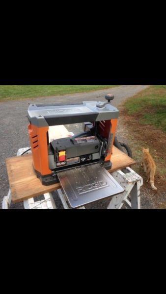 Rigid thickness planer - great condition
