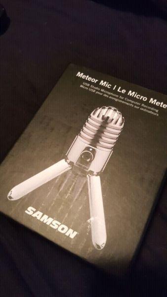 Samson meteor mic