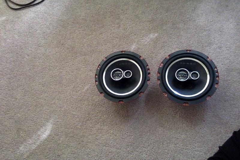 2 RockFord Punch speakers *great condition*