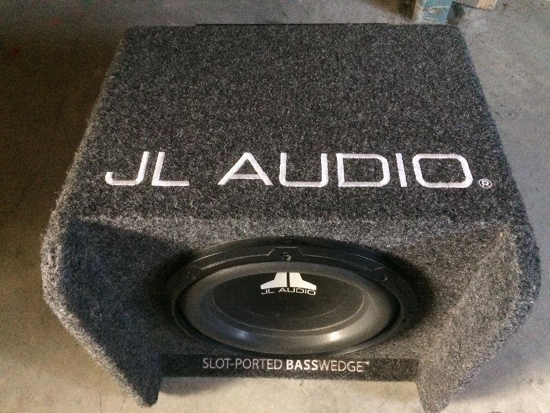 JL Audio sub and built in amp