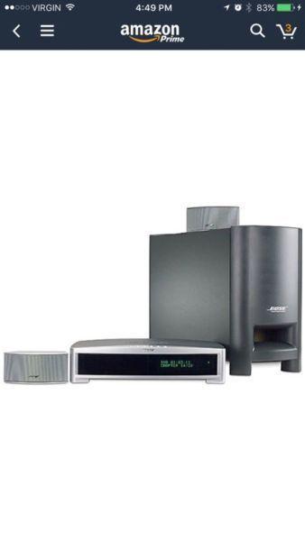 Bose 3-2-1 Series II home theatre system $400 OBO
