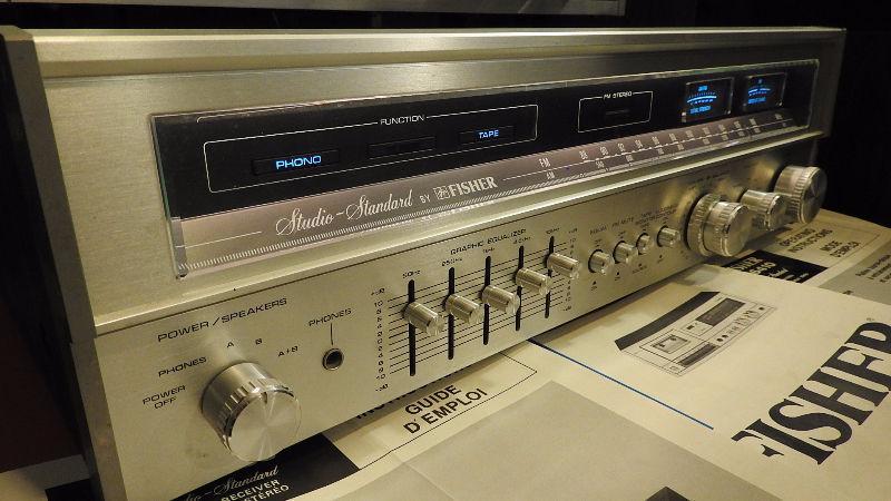 FISHER S.S. Stereo System speakers receiver tape deck turntable
