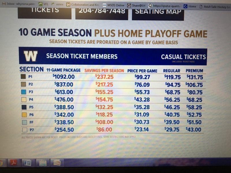 Bomber Tickets for Sale - Oct 8 and 29