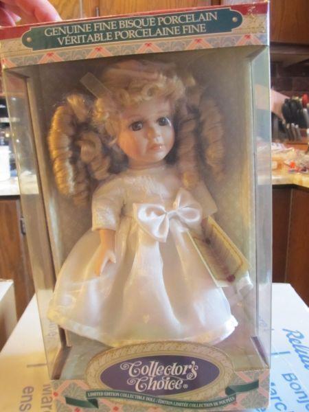 Collectors choice porcelain doll