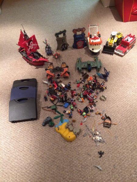 Large lot of playmobile sets