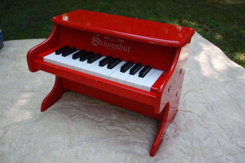 Schoenhut Red Piano